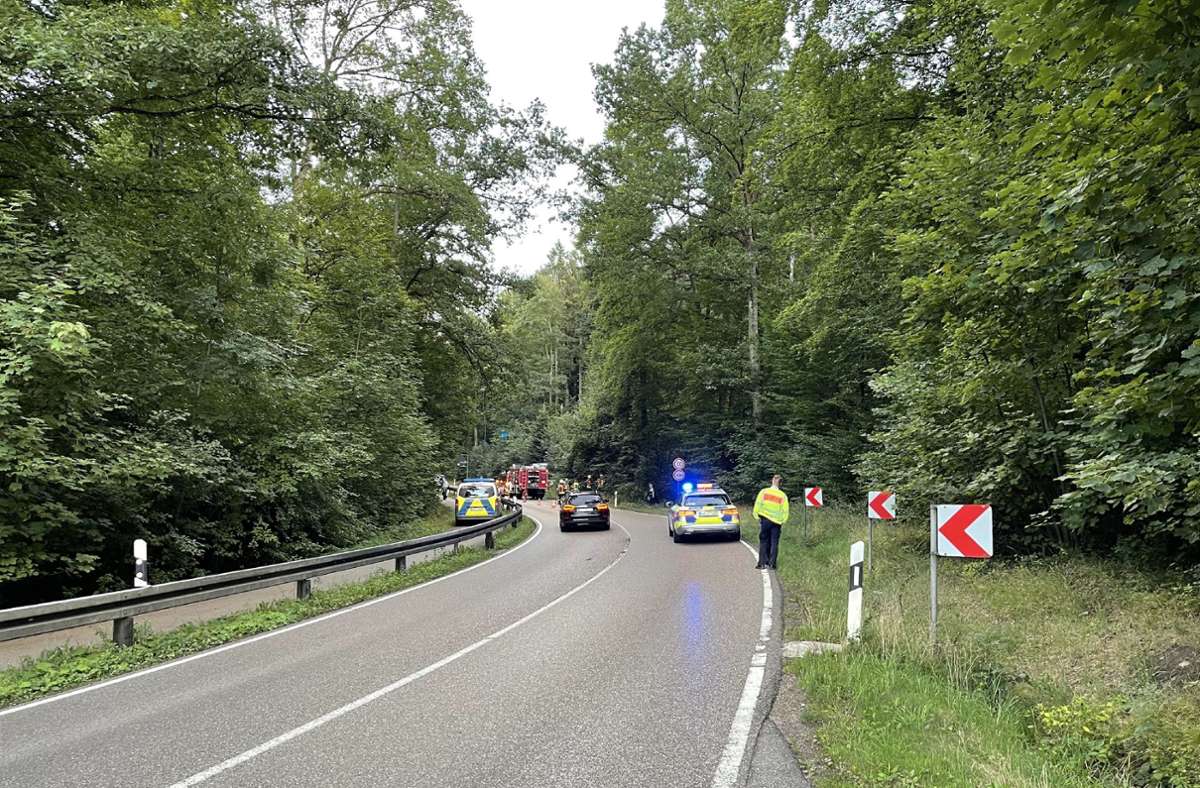 Siebenmühlental bei  Böblingen: Passant entdeckt vermissten Mann tot in Auto
