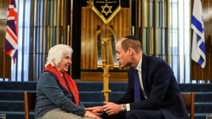 Prinz William stellt sich gegen Antisemitismus