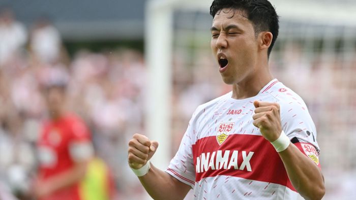 Wataru Endo zurück beim VfB – aber nur zu Besuch