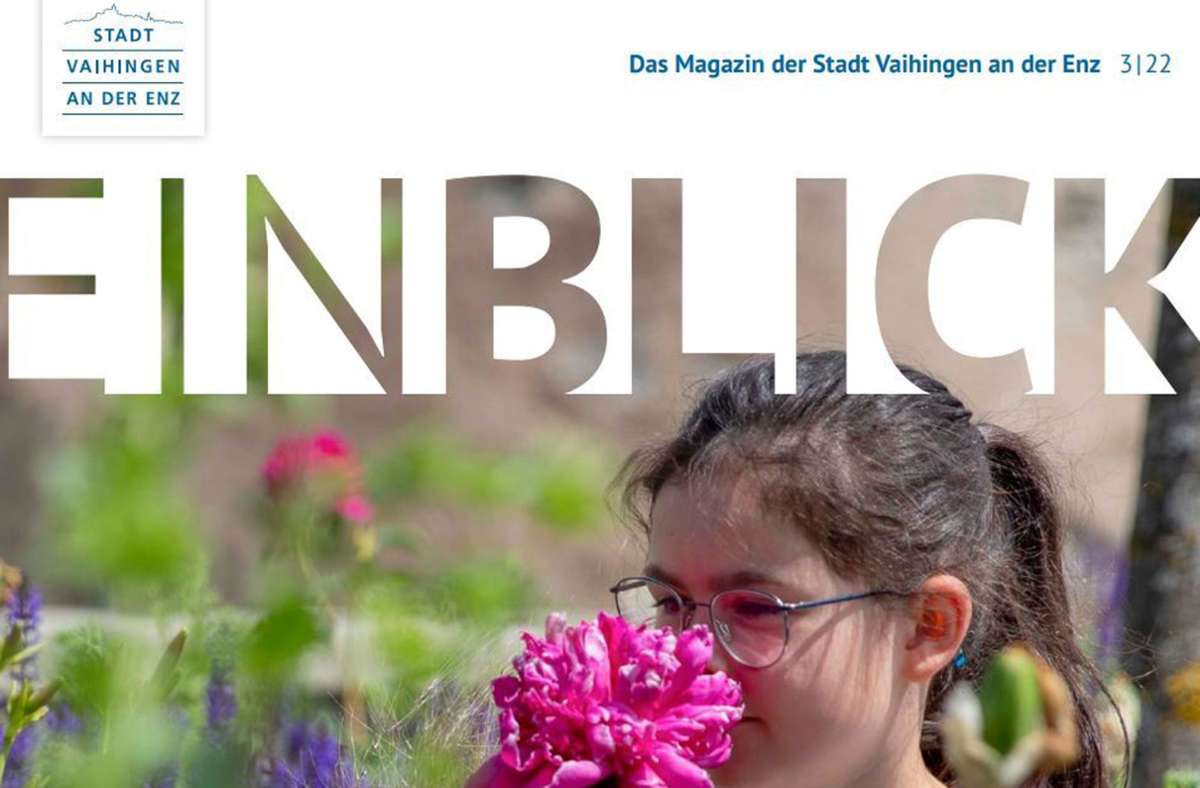 Selbstdarstellung  in Vaihingen/Enz: Stadt stellt ihr Info-Magazin ein