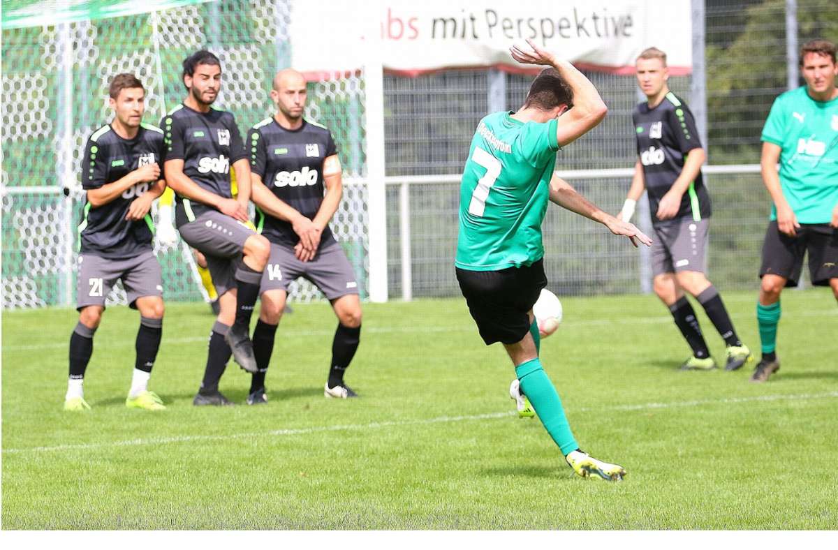 Fußball-Bezirksliga BB/CW: Der SV Deckenpfronn unterstreicht seine Favoritenrolle
