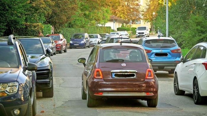 Die Parkplatz-Not in Grünbühl spitzt sich  immer mehr  zu