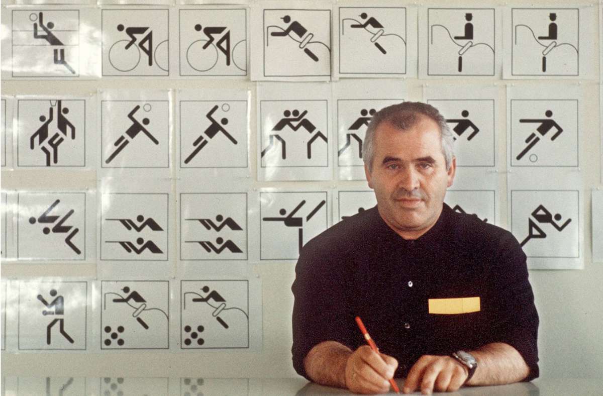 Ausstellung zu Otl Aicher aus Ulm: Dieser Mann hat die legendären Sport-Piktogramme erfunden