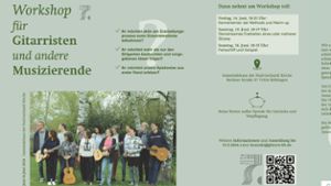 Böblingen: Workshop für Gitarristen und andere Musizierende!