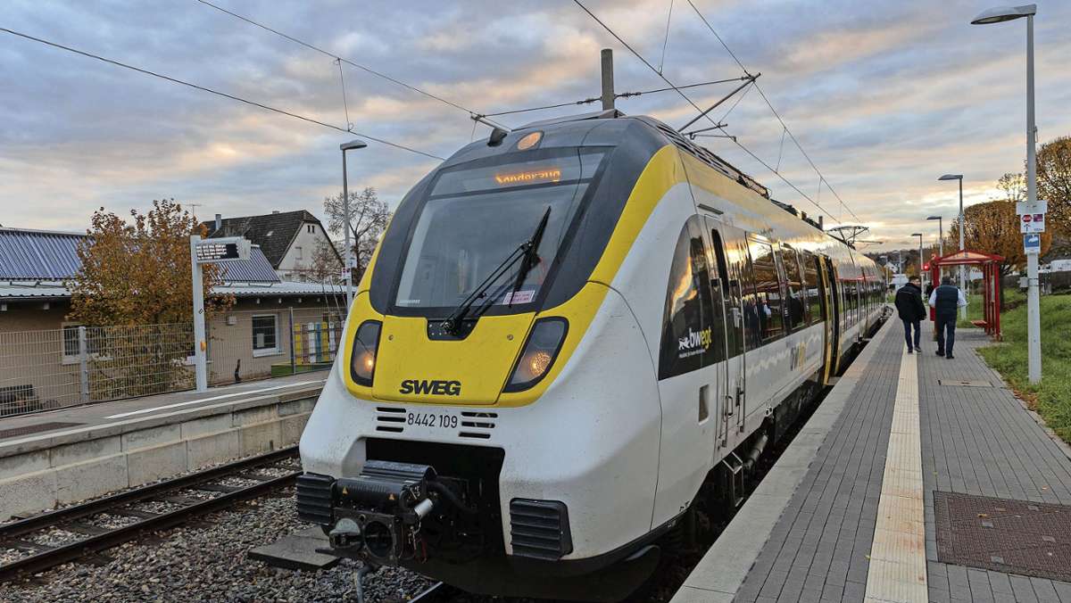 Nach Verzögerung der bestellten Triebzüge: Schönbuchbahn testet alternative Züge