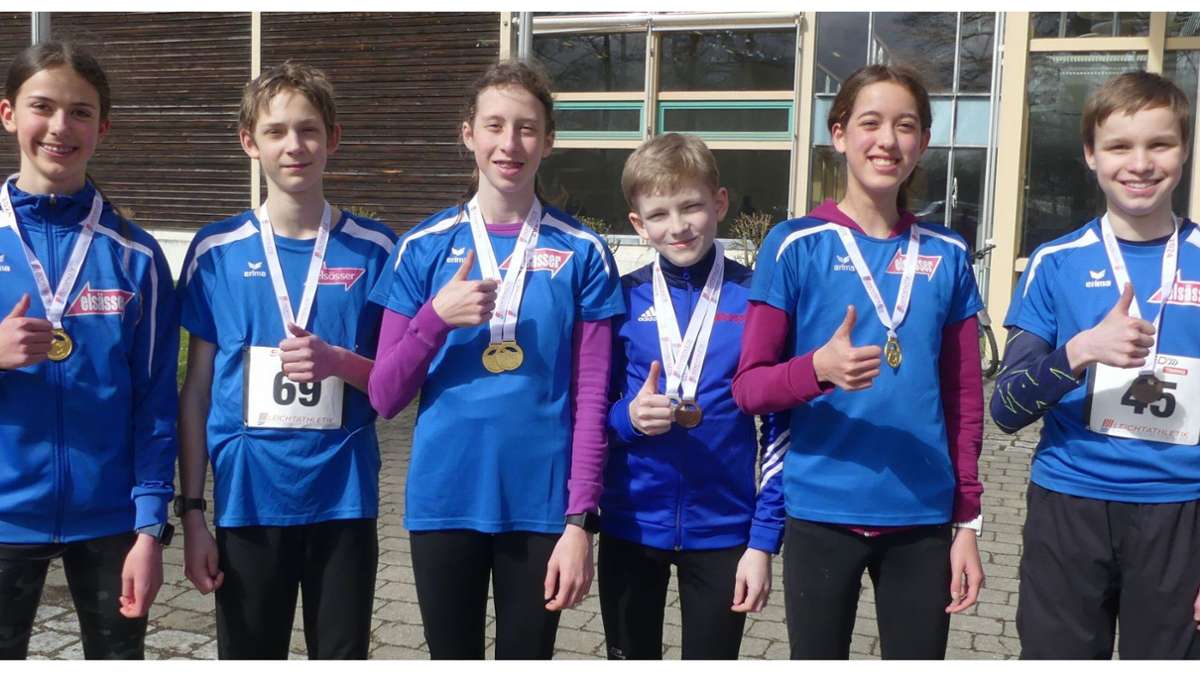 Leichtathletik beim VfL Sindelfingen: Doppelgold für Nathalie Schmidt bei BaWü-U16-Crossmeisterschaft