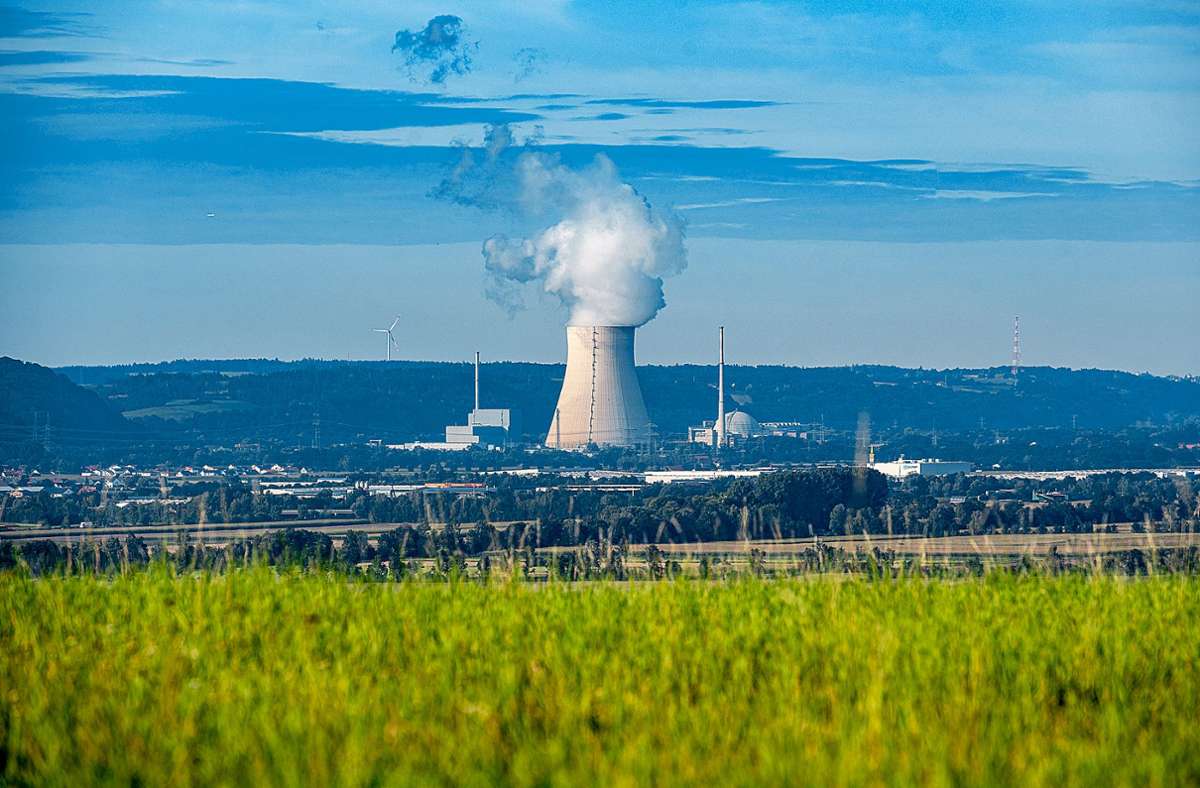 Das Atomkraftwerk  Isar in Niederaichbach in Bayern Foto: dpa