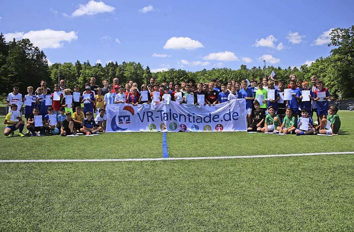 Fußball: Talentiade-Sichtung mit 70 Kindern